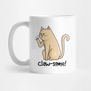 Clawsome Awesome Cat Mug